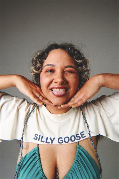 Magandjin/Brisbane artist Badassmutha whose track Dizzy appears on First Sounds Volume 12